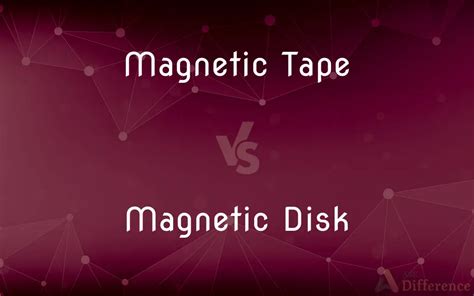 magnetic tape computer metal storage boxes|magnetic tape vs hard disk.